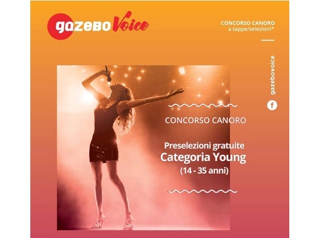 Cassinasco | Preselezioni concorso canoro "Gazebo Voice"